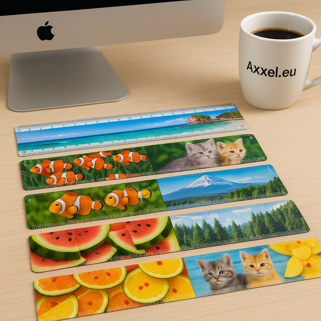 Promotional plastic & Lenticular Rulers